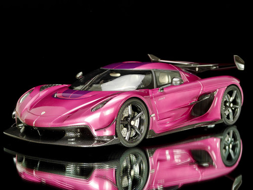 1/18 Frontiart Koenigsegg Jesko 7270 Viola Purple Red Car Model Limited 100 Pieces 1/18 Frontiart Koenigsegg Jesko 7270 Viola Purple Red Car Model Limited 100 Pieces