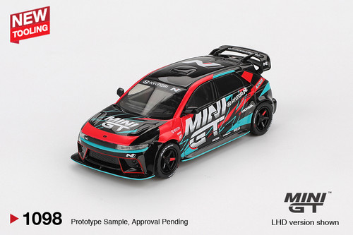 1/18 OTTO 2025 Hyundai Ioniq 5N DK Edition (Atlas White Matte) Car