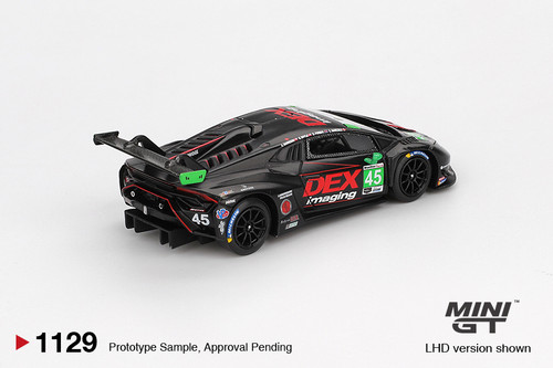 1/64 Mini GT 2024 Lamborghini SC63 #63 Iron lynx 2024 IMSA Sebring