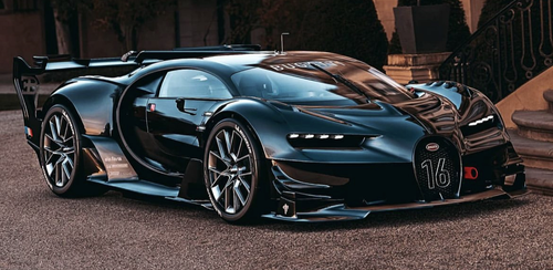 1/18 HH Model Bugatti Vision GT (Diamond Black Carbon) Car Model 1/18 HH Model Bugatti Vision GT (Diamond Black Carbon) Car Model