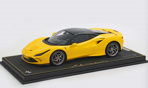 1/18 BBR Ferrari F8 Tributo (Modena Yellow) Car Model Limited 24 Pieces 1/18 BBR Ferrari F8 Tributo (Modena Yellow) Car Model Limited 24 Pieces