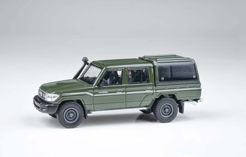 1/64 Paragon 2014 Toyota Land Cruiser LC79 (Military Green) Diecast Car Model 1/64 Paragon 2014 Toyota Land Cruiser LC79 (Military Green) Diecast Car Model