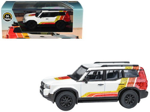 1/64 Paragon 2024 Toyota Land Cruiser LC250 TRD (White) Diecast Car Model