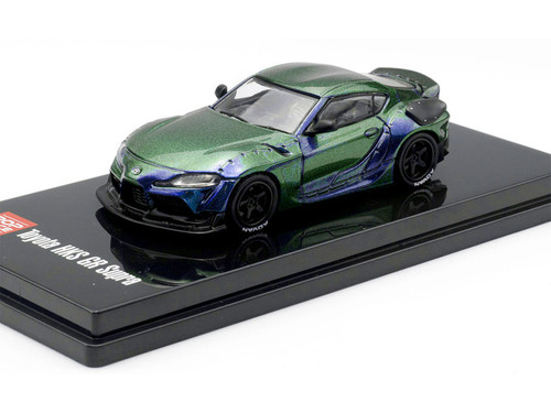 Toyota HKS GR Supra RHD (Right Hand Drive) Magic Purple Metallic 1/64 Diecast Model Car by Pop Race Toyota HKS GR Supra RHD (Right Hand Drive) Magic Purple Metallic 1/64 Diecast Model Car by Pop Race