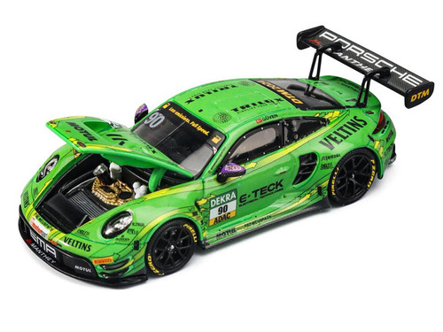 1/64 Trends Hobby 2024 Porsche 911 GT3 R DTM #90 Diecast Car Model
