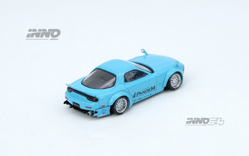 1/64 Inno Pandem Rocket Bunny Mazda RX-7 RX7 (FD3S) (Tiffany Blue) Car Model 1/64 Inno Pandem Rocket Bunny Mazda RX-7 RX7 (FD3S) (Tiffany Blue) Car Model