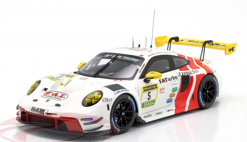 1/18 Ixo 2024 Porsche 911 GT3 R #5 FAT Turbo 24h Nürburgring 2024 Herberth Motorsport Robert Renauer, Vincent Kolb, Dennis Olsen, Matt Campbell Diecast Car Model 1/18 Ixo 2024 Porsche 911 GT3 R #5 FAT Turbo 24h Nürburgring 2024 Herberth Motorsport Robert Renauer, Vincent Kolb, Dennis Olsen, Matt Campbell Diecast Car Model