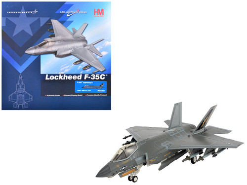 Lockheed F-35C Lightning II Aircraft "VMFA-251" (2024) United States Marine Corps "Air Power Series" 1/72 Diecast Model by Hobby Master Lockheed F-35C Lightning II Aircraft "VMFA-251" (2024) United States Marine Corps "Air Power Series" 1/72 Diecast Model by Hobby Master