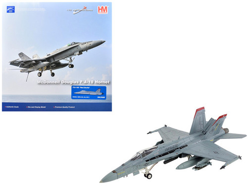 McDonnell Douglas F/A-18C Hornet Aircraft "VMFA-232 Red Devils" (2014) United States Marine Corps "Air Power Series" 1/72 Diecast Model by Hobby Master McDonnell Douglas F/A-18C Hornet Aircraft "VMFA-232 Red Devils" (2014) United States Marine Corps "Air Power Series" 1/72 Diecast Model by Hobby Master
