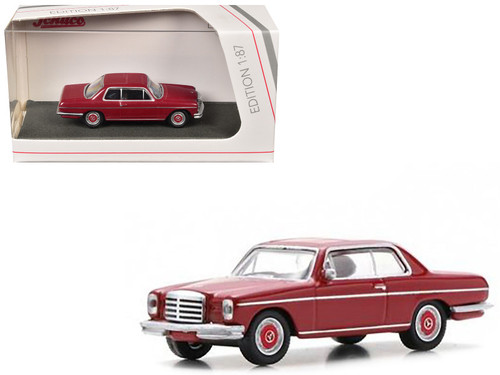Mercedes-Benz /8 (W114) Coupe Red 1/87 (HO) Diecast Model Car by Schuco Mercedes-Benz /8 (W114) Coupe Red 1/87 (HO) Diecast Model Car by Schuco