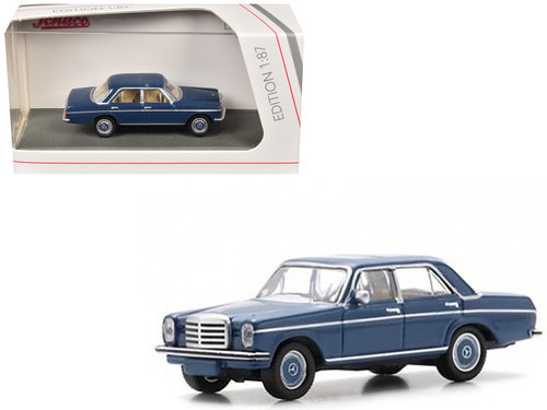 Mercedes-Benz /8 (W114) Sedan Blue 1/87 (HO) Diecast Model Car by Schuco Mercedes-Benz /8 (W114) Sedan Blue 1/87 (HO) Diecast Model Car by Schuco