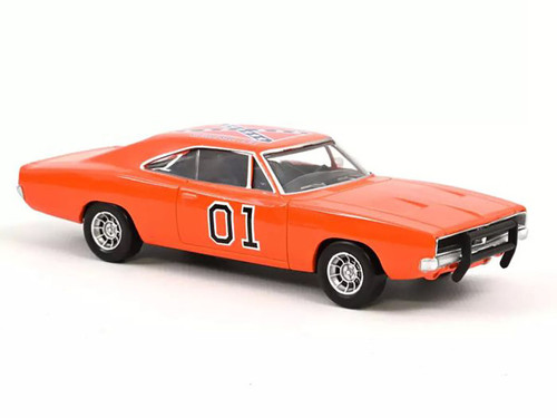 1969 Dodge Charger #01 "General Lee" Orange 1/43 Diecast Model Car by Norev 1969 Dodge Charger #01 "General Lee" Orange 1/43 Diecast Model Car by Norev