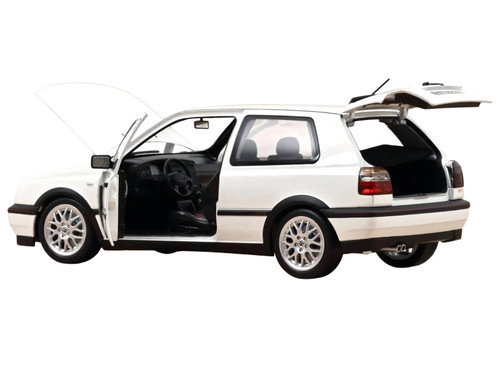 1996 Volkswagen Golf GTI Candy White "20 Years Anniversary Edition" 1/18 Diecast Model Car by Norev 1996 Volkswagen Golf GTI Candy White "20 Years Anniversary Edition" 1/18 Diecast Model Car by Norev