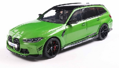 1/18 Solido 2024 BMW M3 G81 Touring with M Performance Parts (Green Metallic) Diecast Car Model