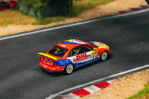 1/64 Tarmac Works 1998 Audi A4 Quattro Super Tourenwagen Cup Frank Biela Diecast Car Model 1/64 Tarmac Works 1998 Audi A4 Quattro Super Tourenwagen Cup Frank Biela Diecast Car Model