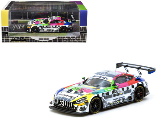 1/64 Tarmac Works 2025 Mercedes-AMG GT3 Bathurst 12h GruppeM Racing Maro Engel, Mikaël Grenier, Maxime Martin Diecast Car Model