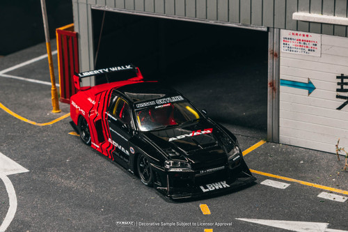 1/64 Tarmac Works Nissan Skyline GT-R R34 LB-ER34 Super Silhouette SKYLINE ADVAN Diecast Car Model 1/64 Tarmac Works Nissan Skyline GT-R R34 LB-ER34 Super Silhouette SKYLINE ADVAN Diecast Car Model