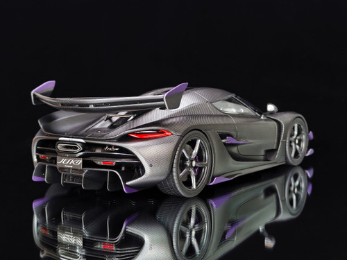 1/18 Frontiart Koenigsegg Jesko (Naked Carbon Black) Car Model Limited 100 Pieces 1/18 Frontiart Koenigsegg Jesko (Naked Carbon Black) Car Model Limited 100 Pieces
