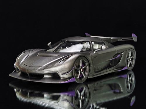 1/18 Frontiart Koenigsegg Jesko (Naked Carbon Black) Car Model Limited 100 Pieces 1/18 Frontiart Koenigsegg Jesko (Naked Carbon Black) Car Model Limited 100 Pieces