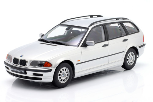 1/18 KK-Scale 1999 BMW 3 Series (E46) Limousine (Silver) Diecast