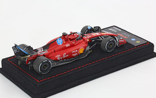 1/43 BBR 2025 Formula 1 Ferrari SF23 F1 Fiorano Test #38 Guanyu Zhou Car Model 1/43 BBR 2025 Formula 1 Ferrari SF23 F1 Fiorano Test #38 Guanyu Zhou Car Model