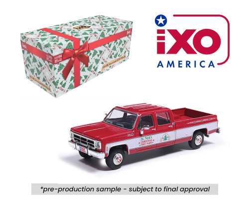 1/64 Ixo 1976 GMC Sierra Grande 2500 Christmas Exclusive Edition Diecast Car Model 1/64 Ixo 1976 GMC Sierra Grande 2500 Christmas Exclusive Edition Diecast Car Model