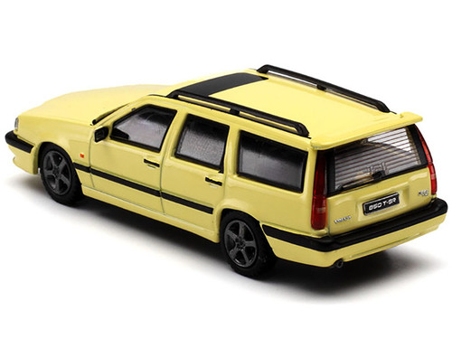 Volvo 850 T-5R Estate Wagon Cream Yellow 1/64 Diecast Model Car by Pop Race Volvo 850 T-5R Estate Wagon Cream Yellow 1/64 Diecast Model Car by Pop Race