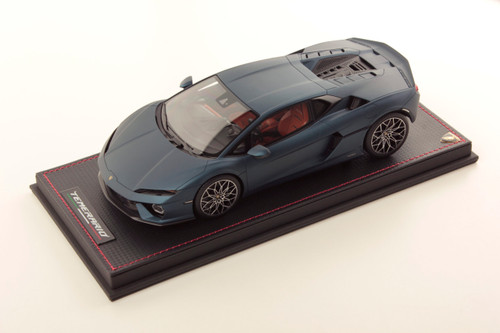 1/18 MR Collection Lamborghini Temerario (Matte Blu Marinus Blue) Car Model 1/18 MR Collection Lamborghini Temerario (Matte Blu Marinus Blue) Car Model