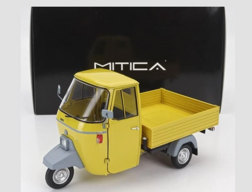1/18 Mitica 1979 Piaggio Ape P501 (Yellow) Car Model 1/18 Mitica 1979 Piaggio Ape P501 (Yellow) Car Model