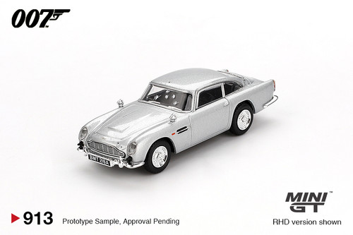 1/64 Mini GT Aston Martin DB5 “Skyfall” James Bond 007 (Silver) Diecast Car Model 1/64 Mini GT Aston Martin DB5 “Skyfall” James Bond 007 (Silver) Diecast Car Model