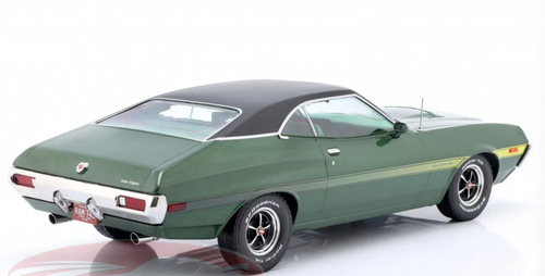 1/18 Ixo 1972 Ford Gran Torino Sport Film Gran Torino (2008) (Green Metallic) Diecast Car Model 1/18 Ixo 1972 Ford Gran Torino Sport Film Gran Torino (2008) (Green Metallic) Diecast Car Model