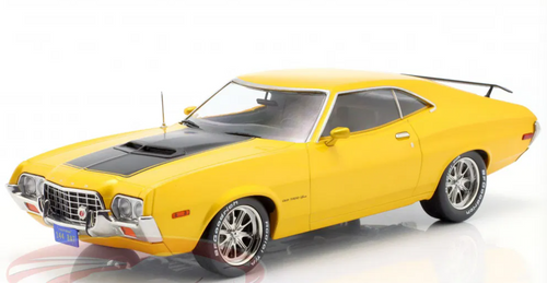 1/18 Ixo 1972 Ford Gran Torino Sport (Yellow Metallic) Diecast Car Model 1/18 Ixo 1972 Ford Gran Torino Sport (Yellow Metallic) Diecast Car Model