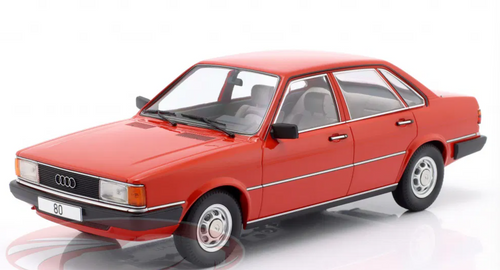 1/18 ModelCarGroup 1978 Audi 80 (Red) Diecast Car Model 1/18 ModelCarGroup 1978 Audi 80 (Red) Diecast Car Model