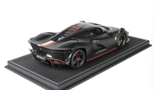 1/18 BBR Ferrari Daytona SP3 (Matte Black) #16 Charles Leclerc Car Model Limited 146 Pieces 1/18 BBR Ferrari Daytona SP3 (Matte Black) #16 Charles Leclerc Car Model Limited 146 Pieces