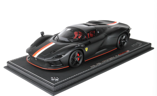 1/18 BBR Ferrari Daytona SP3 (Matte Black) #16 Charles Leclerc Car Model Limited 146 Pieces 1/18 BBR Ferrari Daytona SP3 (Matte Black) #16 Charles Leclerc Car Model Limited 146 Pieces