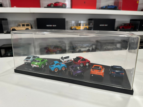 1/64 CarTuned Series 1 Set of 8 Cars JDM Tuners Assortment with Showcase 1/64 CarTuned Series 1 Set of 8 Cars JDM Tuners Assortment with Showcase
