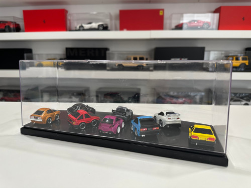 1/64 CarTuned 8-Car Set JDM Tuners Series 2 Assortment Diecast Car Models with Showcase 1/64 CarTuned 8-Car Set JDM Tuners Series 2 Assortment Diecast Car Models with Showcase