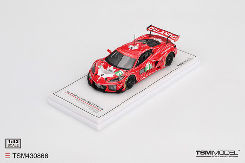 1/43 TSM 2025 Chevrolet Corvette Z06 GT3.R #13 AWA RACING 2025 LE MANS 24 Hrs Car Model 1/43 TSM 2025 Chevrolet Corvette Z06 GT3.R #13 AWA RACING 2025 LE MANS 24 Hrs Car Model