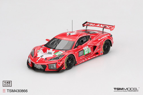1/43 TSM 2025 Chevrolet Corvette Z06 GT3.R #13 AWA RACING 2025 LE MANS 24 Hrs Car Model 1/43 TSM 2025 Chevrolet Corvette Z06 GT3.R #13 AWA RACING 2025 LE MANS 24 Hrs Car Model