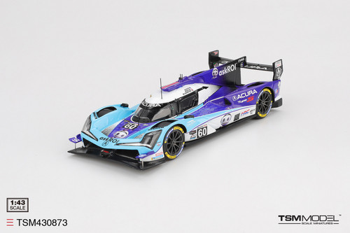 1/43 TSM 2025 Acura ARX-06 #60 Acura Meyer Shank Racing 2025 IMSA Sebring 12 Hrs Car Model 1/43 TSM 2025 Acura ARX-06 #60 Acura Meyer Shank Racing 2025 IMSA Sebring 12 Hrs Car Model