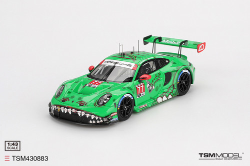 1/43 TSM 2025 Porsche 911 GT3 R (992) #77 AO Racing 2025 IMSA Sebring 12 Hrs Class Winner Car Model 1/43 TSM 2025 Porsche 911 GT3 R (992) #77 AO Racing 2025 IMSA Sebring 12 Hrs Class Winner Car Model