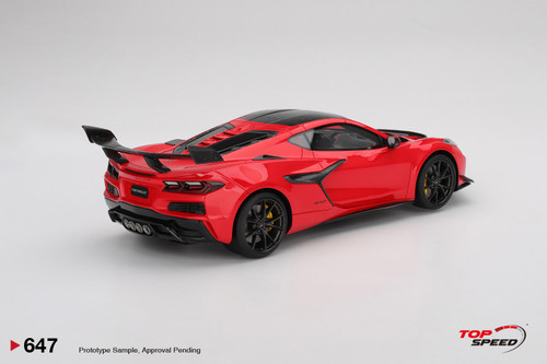 1/18 Top Speed Chevrolet Corvette C8 ZR1 (Torch Red) Car Model 1/18 Top Speed Chevrolet Corvette C8 ZR1 (Torch Red) Car Model
