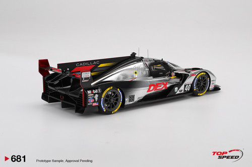1/18 Top Speed 2025 Cadillac V-Series.R #40 Cadillac Wayne Taylor Racing 2025 IMSA Daytona 24 Hrs Car Model 1/18 Top Speed 2025 Cadillac V-Series.R #40 Cadillac Wayne Taylor Racing 2025 IMSA Daytona 24 Hrs Car Model