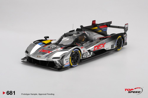 1/18 Top Speed 2025 Cadillac V-Series.R #40 Cadillac Wayne Taylor Racing 2025 IMSA Daytona 24 Hrs Car Model 1/18 Top Speed 2025 Cadillac V-Series.R #40 Cadillac Wayne Taylor Racing 2025 IMSA Daytona 24 Hrs Car Model