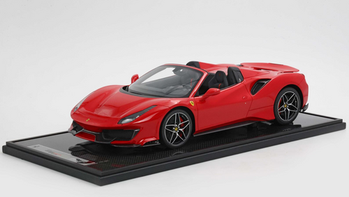 1/12 BBR Ferrari 488 Pista Spider Open Roof (Rosso Corsa Red) Car Model Limited 10 Pieces 1/12 BBR Ferrari 488 Pista Spider Open Roof (Rosso Corsa Red) Car Model Limited 10 Pieces