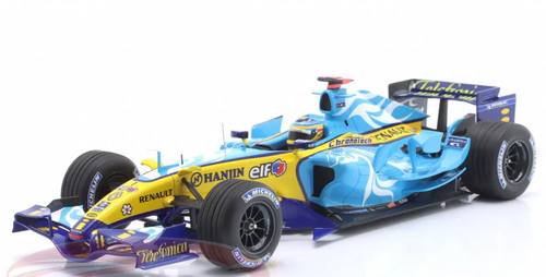 1/18 Minichamps 2006 Formula 1 Fernando Alonso Renault R26 #1 Winner British GP Formula 1 World Champion Car Model 1/18 Minichamps 2006 Formula 1 Fernando Alonso Renault R26 #1 Winner British GP Formula 1 World Champion Car Model