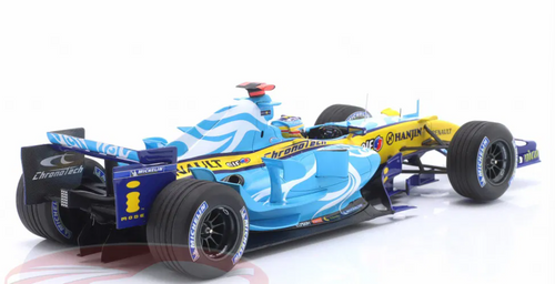 1/18 Minichamps 2006 Formula 1 Fernando Alonso Renault R26 #1 Winner British GP Formula 1 World Champion Car Model 1/18 Minichamps 2006 Formula 1 Fernando Alonso Renault R26 #1 Winner British GP Formula 1 World Champion Car Model