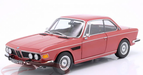 1/12 KK-Scale 1971 BMW 3.0 CSi (E9) with Alpina Rims (Red Metallic) Diecast Car Model 1/12 KK-Scale 1971 BMW 3.0 CSi (E9) with Alpina Rims (Red Metallic) Diecast Car Model