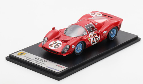 1/43 Looksmart Ferrari 412P No.26 3rd Daytona 24H 1967 Pedro Rodriguez Jean Guichet Car Model 1/43 Looksmart Ferrari 412P No.26 3rd Daytona 24H 1967 Pedro Rodriguez Jean Guichet Car Model