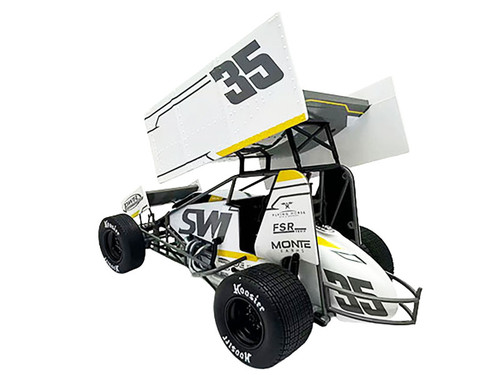 1/18 ACME 2025 #35 SWI Sprint Car - Jamie Veal Diecast Car Model